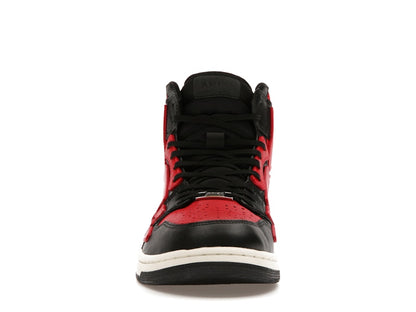 AMIRI Skel Top Hi Black Red White