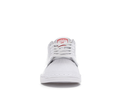 adidas Superstan White Scarlet