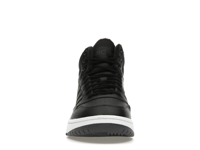 adidas Hoops 3.0 Mid Classic Fur Lining Winterized Core Black Cloud White