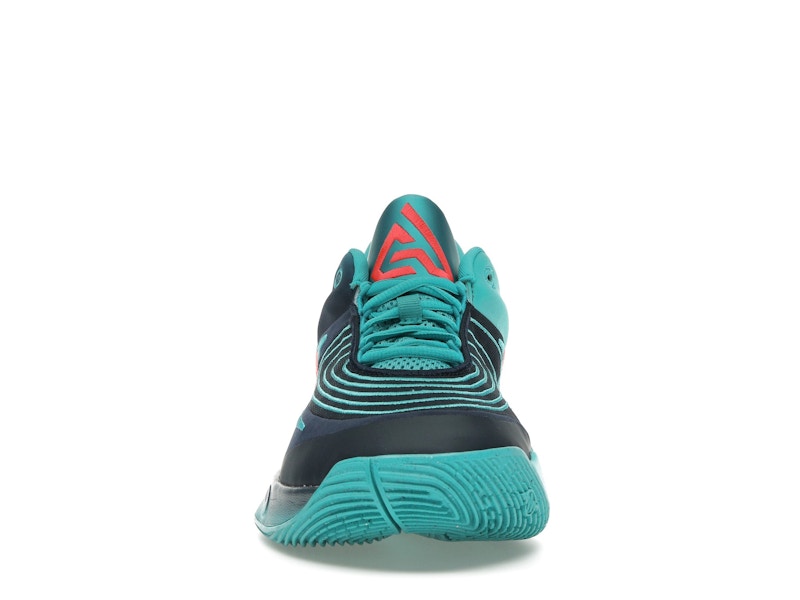 Nike Giannis Immortality 4 Dusty Cactus Obsidian Bright Crimson