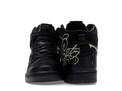 Nike SB Dunk High FAUST Black Gold