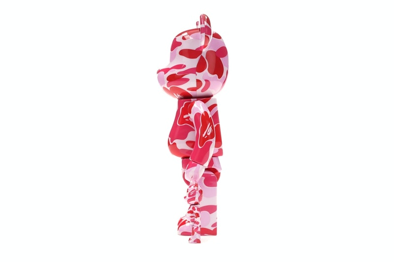 Bearbrick A Bathing Ape ABC Camo 100% & 400% Set Pink