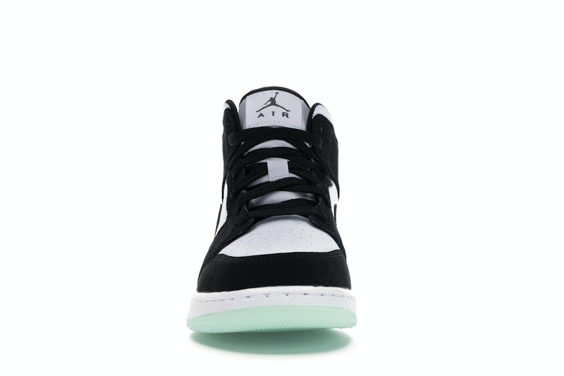 Jordan 1 Mid White Black Teal Tint (GS)