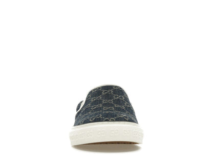 Gucci Tennis 1977 Slip On Denim
