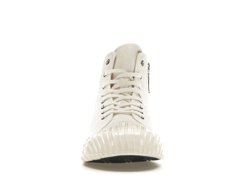 Kenzo School High Top Trainers Tiger Sole Off White