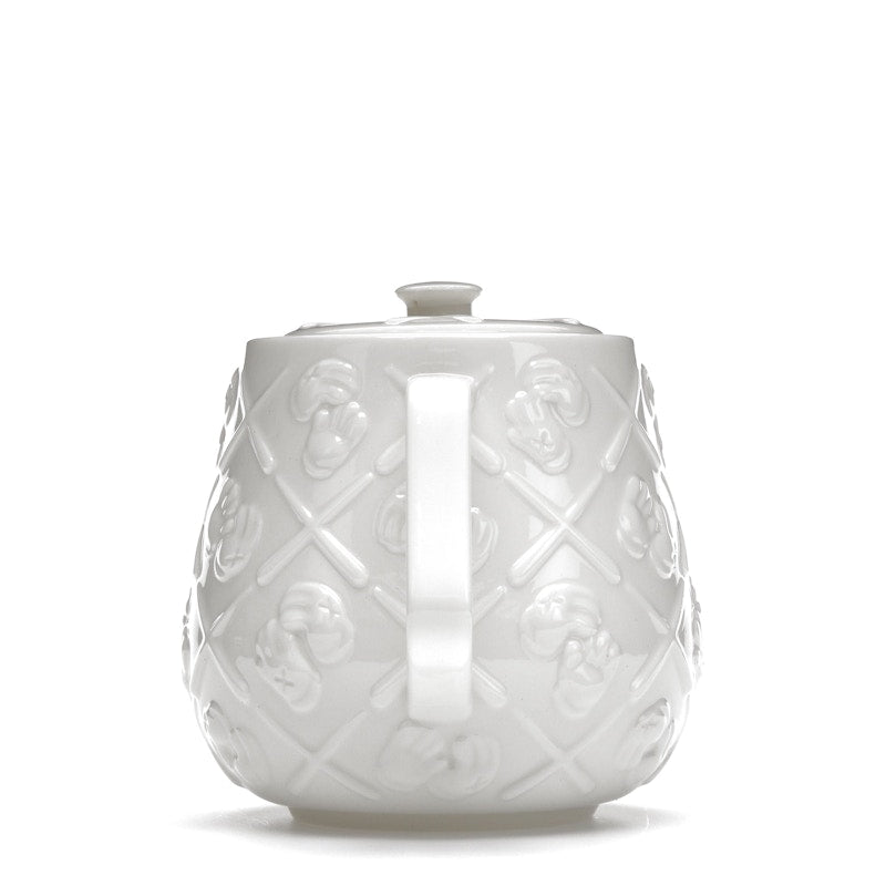KAWS Ceramic Teapot White