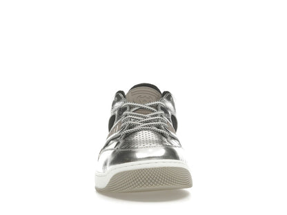 Gucci Basket Low Silver Black