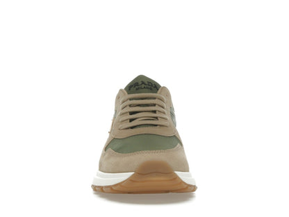Prada PRAX 01 Sneakers Re-Nylon Brushed Leather Ecru Military