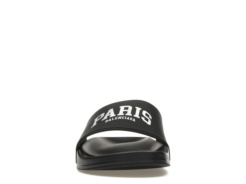 Balenciaga City Pool Slide Paris Black