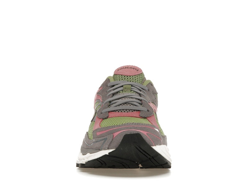 Saucony ProGrid Omni 9 Premium Grey Green Pink