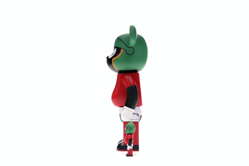 Bearbrick Marvin The Martian 100% & 400% Set Black/Red