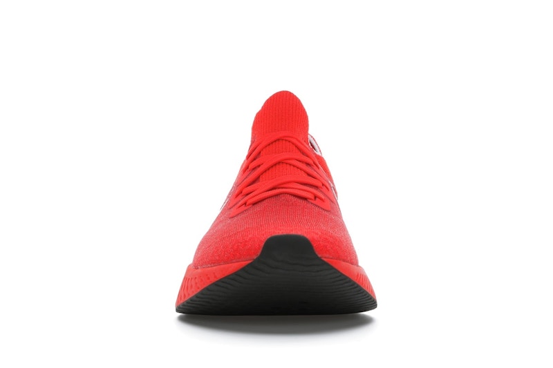 Nike React Infinity Run Flyknit Bright Crimson Black