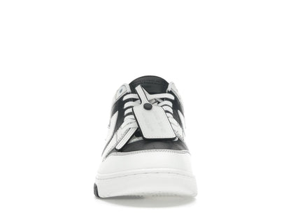 OFF-WHITE Out Of Office OOO Low Tops Black White