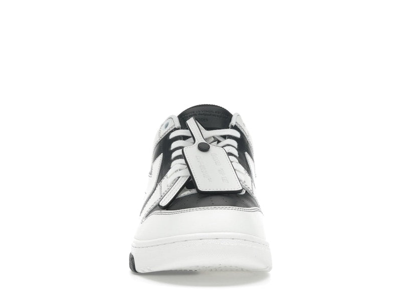 OFF-WHITE Out Of Office OOO Low Tops Black White