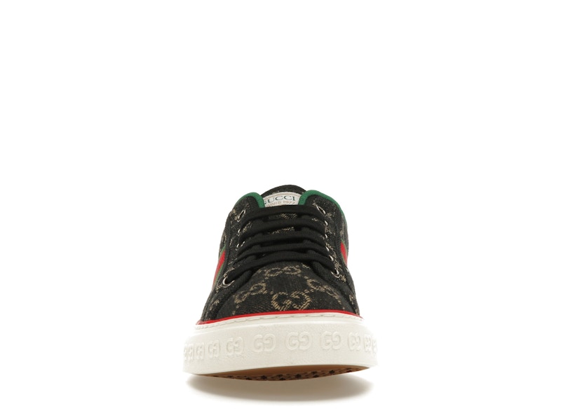 Gucci Tennis 1977 GG Logo Black Multi