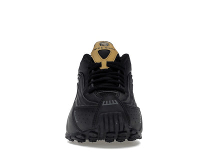 Nike Shox R4 Black Metallic Gold (GS)
