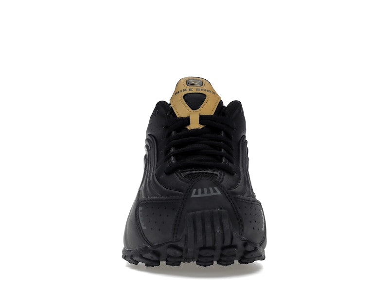 Nike Shox R4 Black Metallic Gold (GS)