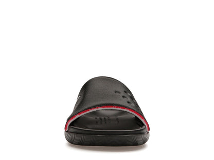 Jordan Play Slide Black University Red
