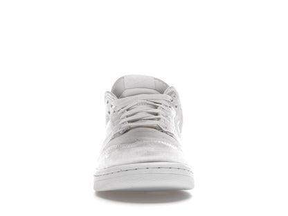 Nike Dunk Low Dover Street Market Triple White Velvet