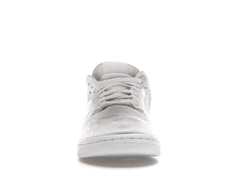 Nike Dunk Low Dover Street Market Triple White Velvet