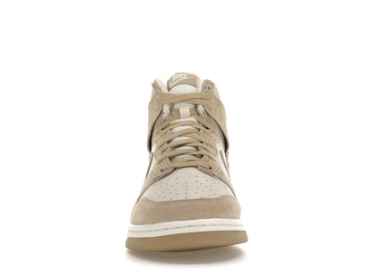 Nike Dunk High Tan Suede White