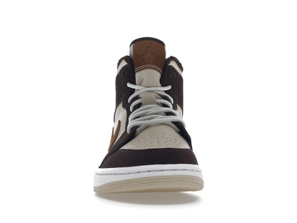 Jordan 1 Mid SE Brown Basalt Oatmeal (Women's)