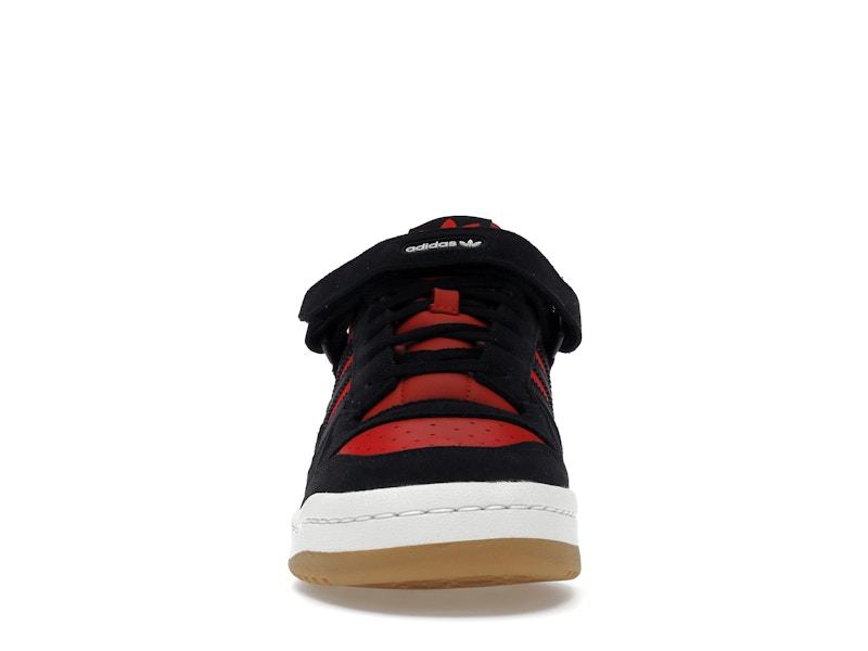 adidas Forum Low Core Black Core Black Vivid Red