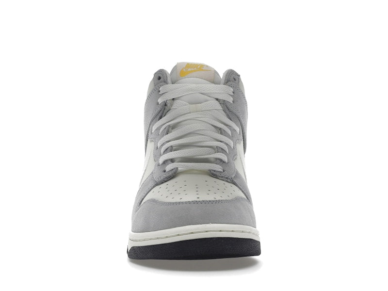 Nike Dunk High Retro Sail Pure Platinum Black White