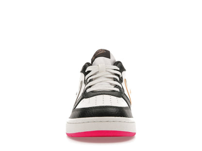 Nike Court Borough Low 2 Off Noir Pink Prime (GS)