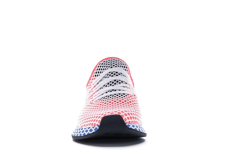 adidas Deerupt Solar Red Bluebird