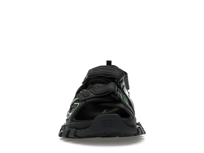 Balenciaga Track Sandal Black/Fluo Green