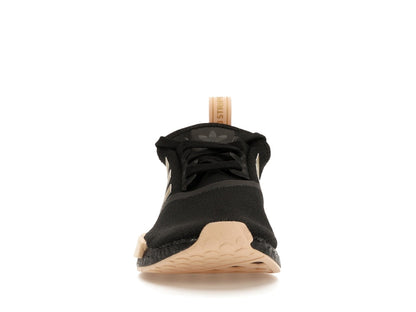adidas NMD R1 Black Gold Metallic Halo Amber (Women's)