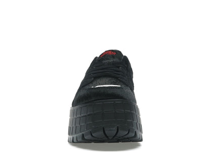 Jordan 1 Low Brooklyn Black Gym Red (Women's)