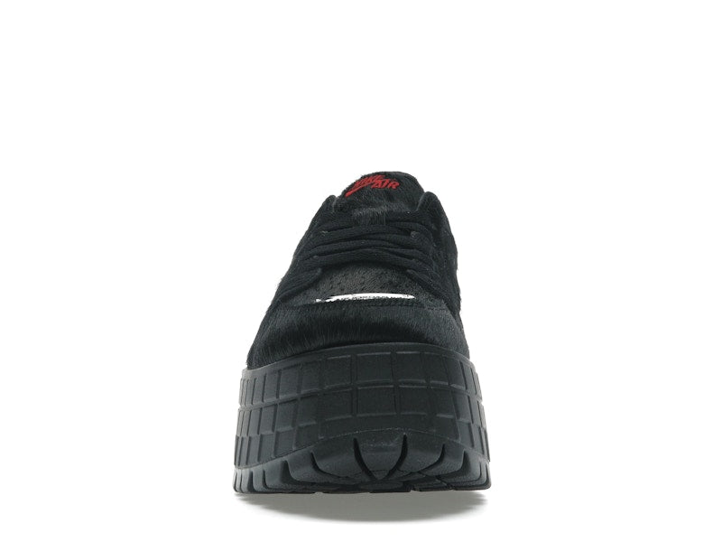Jordan 1 Low Brooklyn Black Gym Red (Women's)