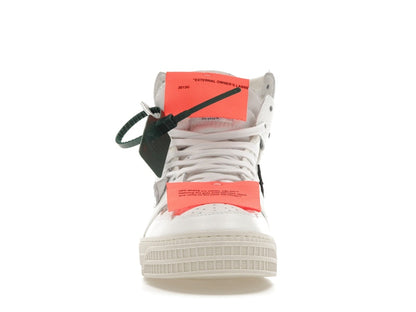 OFF-WHITE Off Court 3.0 Leather White White Orange (Bold Medial Logo)