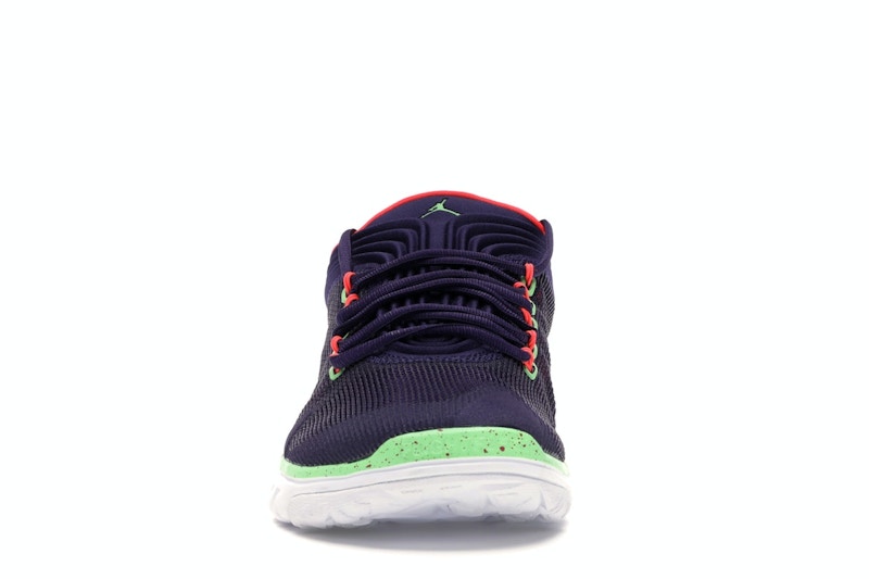 Jordan Flight Flex Trainer Ink/Lt Psn Green-Infrrd 23-White