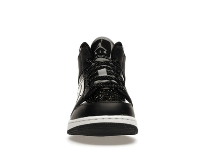 Jordan 1 Mid Black Speckle (GS)