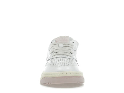 Autry Medalist Leather Low White Powder Pink (Women's)