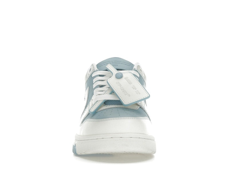 OFF-WHITE Out Of Office OOO Low Tops Light Blue White
