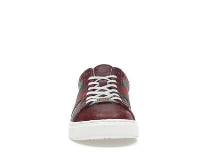 Gucci Ace Web Red Rosso Ancora