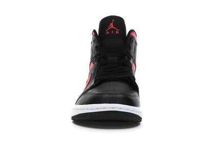 Jordan 1 Mid Black Siren Red (Women's)