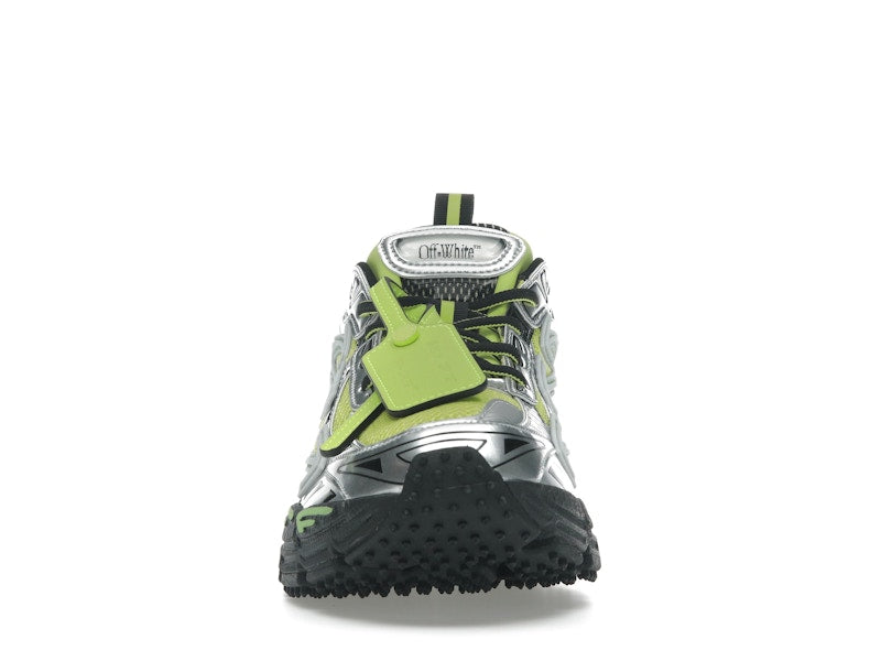 OFF-WHITE Be Right Back Silver Green Fluo