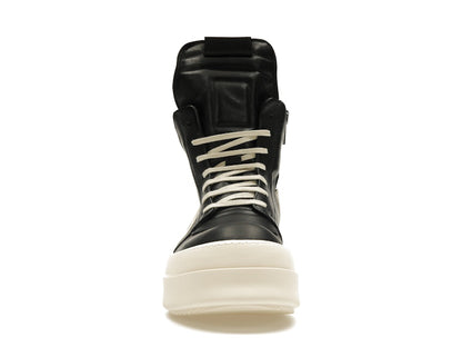 Rick Owens Mega Bumper Geobasket Black Milk