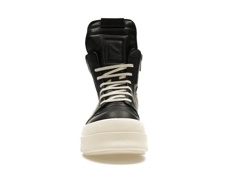 Rick Owens Mega Bumper Geobasket Black Milk