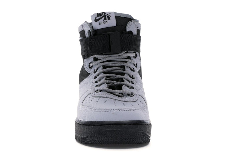 Nike SF Air Force 1 Mid Wolf Grey Black