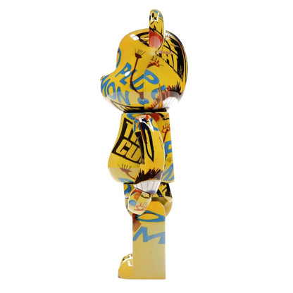 Bearbrick Andy Warhol x Jean-Michel Basquiat #3 100% & 400% Set