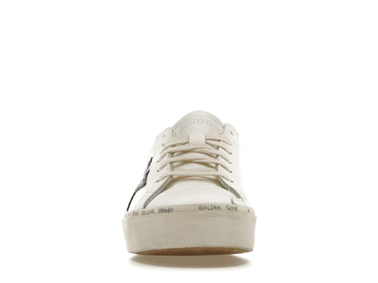 Golden Goose Hi Star White Black Star (Women's)