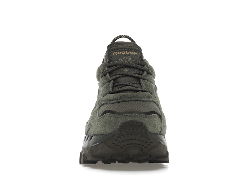 Reebok Classic Leather Cardi B Hunter Green (Women's)