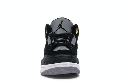 Jordan 3 Retro Tinker Black Cement Gold
