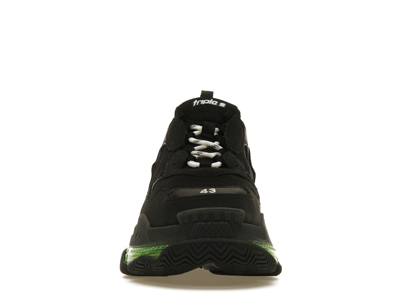 Balenciaga Triple S Black Yellow Fluo